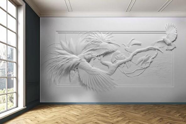 Gambar Wallpaper 3D Mural Custom | Stiker Dinding Relief - C9, Banner dari GID Wallpaper undefined 5 Tokopedia