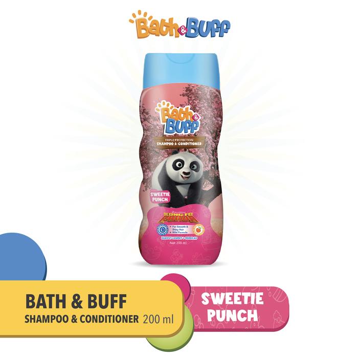 Gambar Bath & Buff Shampoo and Conditioner 200ml - Sweetie Punch dari Herborist Natural Care ID undefined Tokopedia