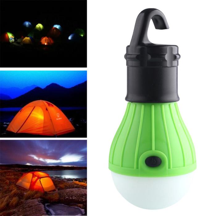 Gambar Lampu Gantung Tenda Camping Bohlam Gantung Daya Baterai - HIJAU AAA dari zetama id undefined Tokopedia