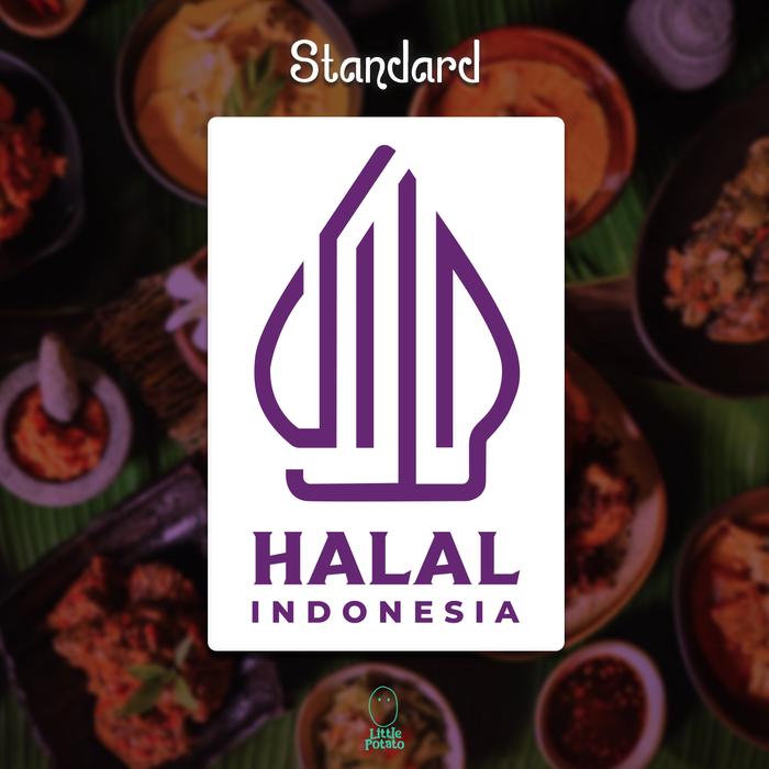 Gambar Akrilik Papan Logo Halal Indonesia Baru - Standard dari Little Potato ID undefined Tokopedia
