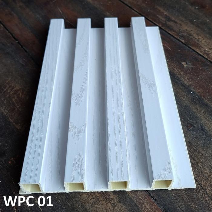 Gambar WPC Wall Panel TEBAL 24 MM UKURAN 2.95 - 3 M | Dekorasi Dinding - WPC 001, 295 CM dari SUMA Decor undefined Tokopedia
