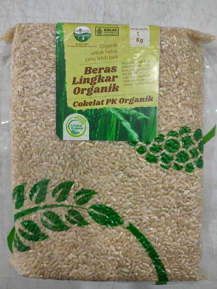 Gambar Lingkar Organik Beras Coklat 1kg dari Good4uptk undefined Tokopedia