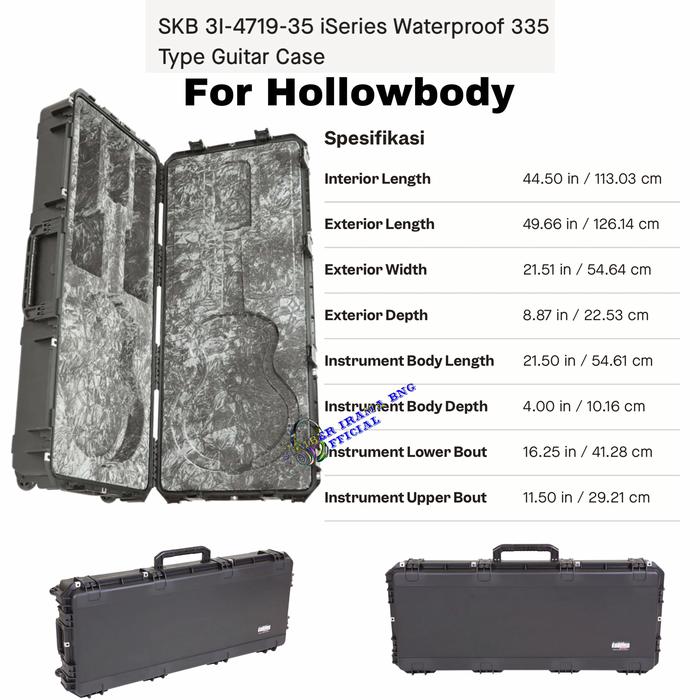 Semi Hollow Skb Guitar Case SKB FS-6 Molded Electric Guitar Case