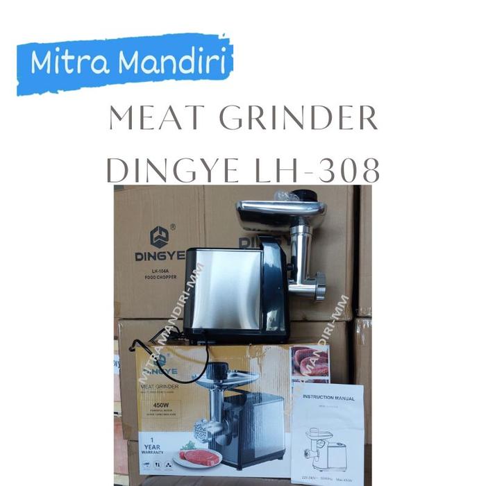 Gambar Meat Grinder DINGYE LH-308/ Mesin Giling Daging - LH 308 = 1 Pcs dari Mitramandiri-MM undefined Tokopedia