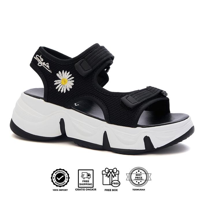 Gambar Sandal Gunung Pria Wanita Hiking Sandal Jepit Outdoor Simple Terbaru - Hitam, 37 dari SKUY.Project undefined Tokopedia