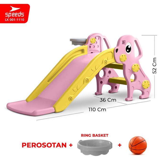 Gambar SPEEDS Mainan Ayunan Anak Swing Playround Bermain Kuda Kudaan M1308 - M1110 PINK dari Speedshome undefined Tokopedia