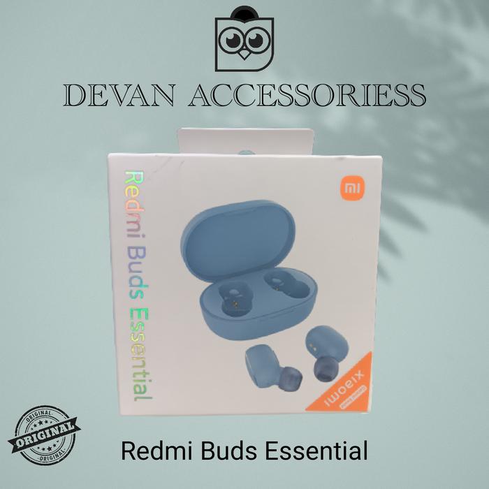 Gambar Mi Redmi Buds Essential TWS Bluetooth Earbuds Earphone Garansi Resmi - Blue dari DEVANACCESSORIES undefined Tokopedia