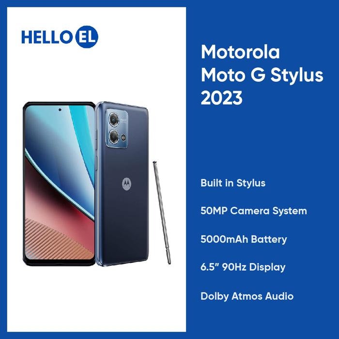 Gambar Motorola Moto G Stylus 2023 4/64GB Android Smartphone - Midnight Blue dari Hello El Official undefined Tokopedia