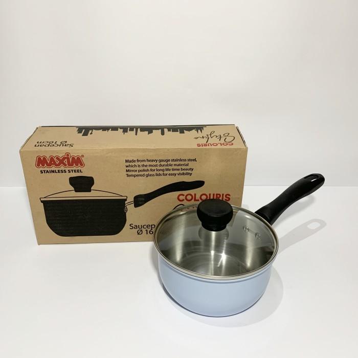 Gambar MASPION PANCI OLESIA 16 CM STAINLESS STEEL PANCI SUSU SAUCEPAN - COLORIS SAUCEPA dari WIJAYA ELEKTRONIK SEMARANG undefined Tokopedia