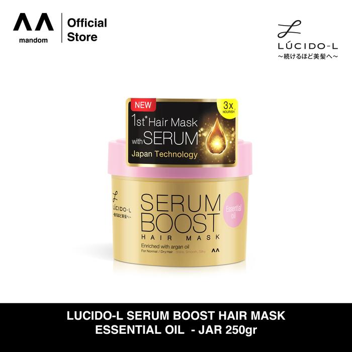Jual LUCIDOL Serum Boost Hair Mask Essential Oil 250gr
