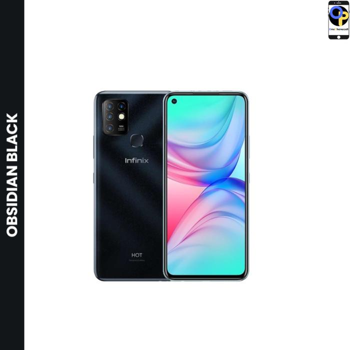 Gambar INFINIX HOT 10 4/64GB+4/128GB GARANSI RESMI INFINIX - Obsidian Black, 4/64GB dari One Group Store undefined Tokopedia