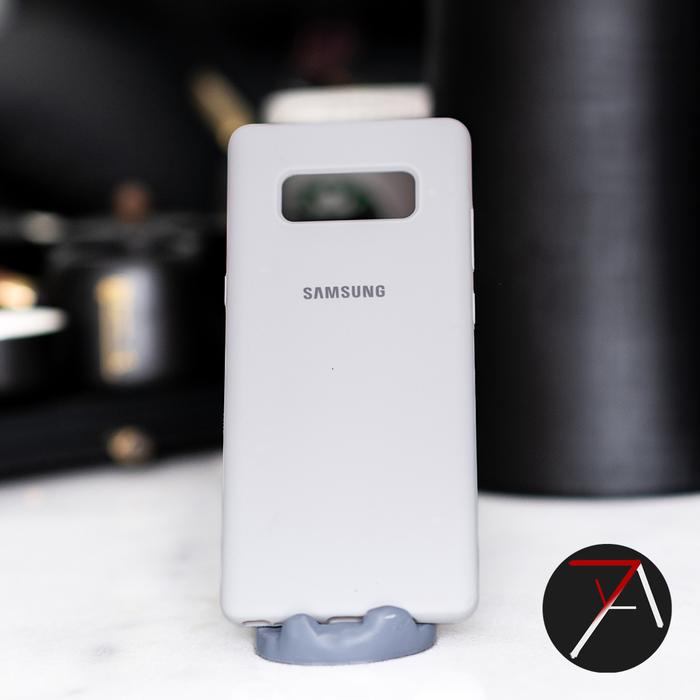 Gambar Samsung Galaxy Note 8 Note8 Silicone Full Cover Soft Case Original - Putih dari 17 Agustus Case undefined Tokopedia