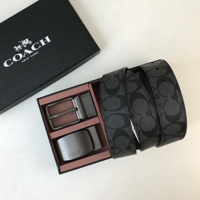 Gambar Original C H Men Belt Gift Set Original CH Men Belt Tali Pinggang Pria - Signature black dari BEBE OFFICIAL SHOP undefined Tokopedia