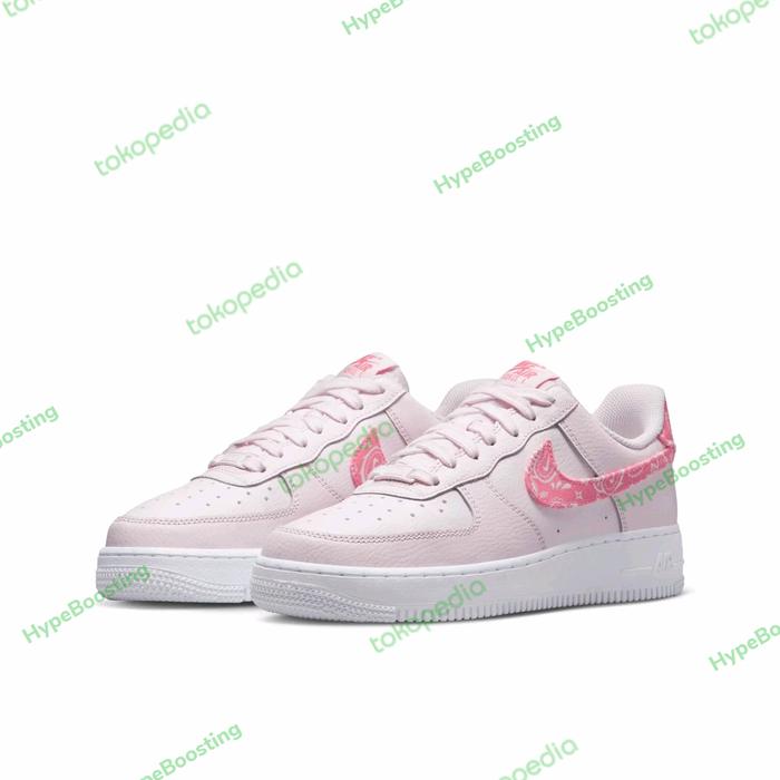 Jual SEPATU NIKE AIR FORCE '07 PEARL PINK SNEAKERS ORIGINAL