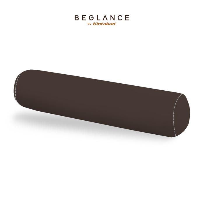 Gambar Beglance Puffy Bolster Guling Isian Premium Full Korean Bantal Kain Medium Firm Soft Hypoallergenic [KAMAR RUMAHKU] - Dark Brown dari Kamar Rumahku undefined Tokopedia