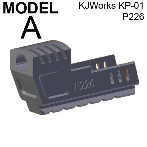 Gambar GBB GBBR Not AEG KJW KJWorks Sig Sauer KP01 KP 01 P226 Compensator 3D - Pilihan A dari hobbystore75 undefined Tokopedia