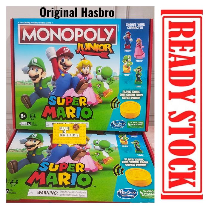 Gambar Hasbro Monopoly Junior Super Mario Bros Board Games dari Fun D Bricks88 undefined Tokopedia