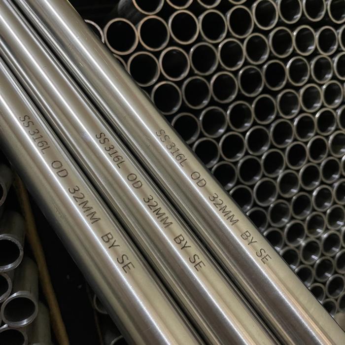 Gambar Pipa Stainless 316 & 304 Tebal 2mm | OD 32mm,27mm,25mm P: 75,70,65 Cm - 316 | OD32 P:65 dari GS SNIPER ELITE undefined Tokopedia