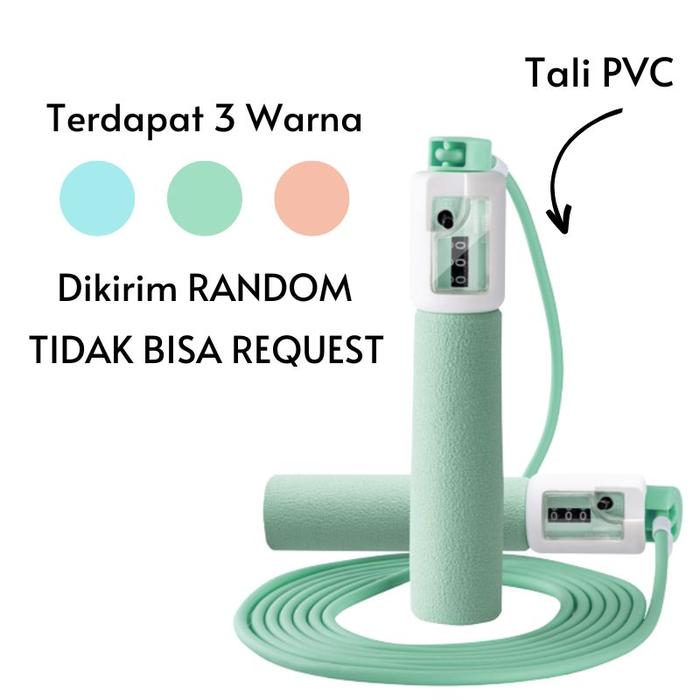 Gambar Deli Agnite Skipping / Lompat Tali Automatic Counter F4103 & F4111 - Material PVC dari Agnite Indonesia undefined Tokopedia