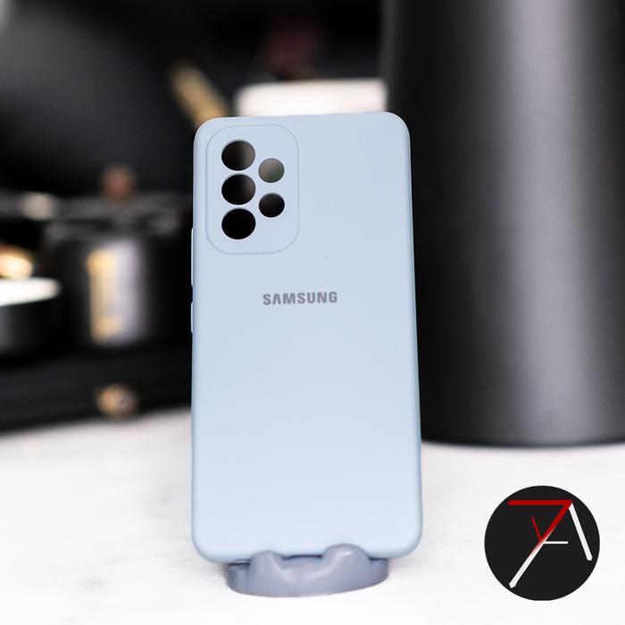 Gambar Samsung Galaxy A23 4G Silicone Full Cover Soft Case Silikon Original - Biru Muda dari 17 Agustus Case undefined Tokopedia