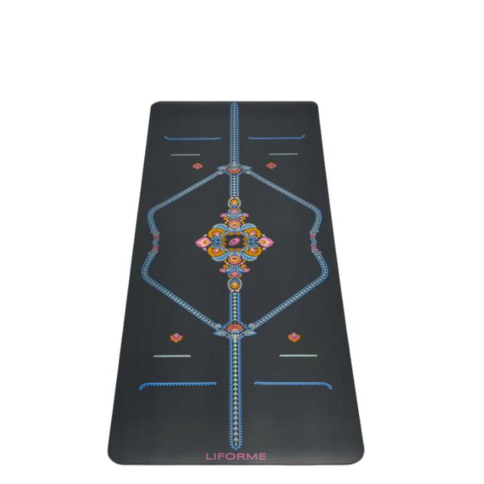 Gambar Liforme yoga mat mindful garden Grey ori dari Vita grata undefined Tokopedia