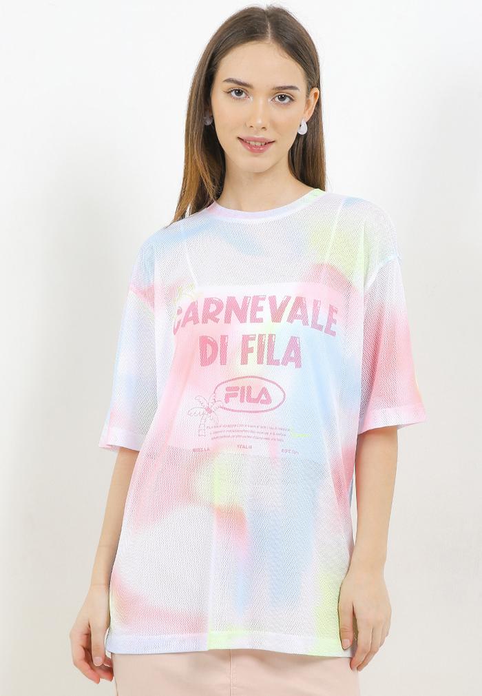 Gambar FILA Kaos Wanita Nancy - Pink - S dari FILA Official Store undefined Tokopedia