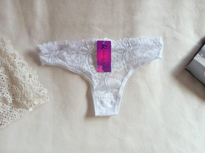 Gambar GS.3306.TI2. - CELANA G-STRING LACE SEXY - Putih, Free size/ M dari Ella'secret undefined Tokopedia