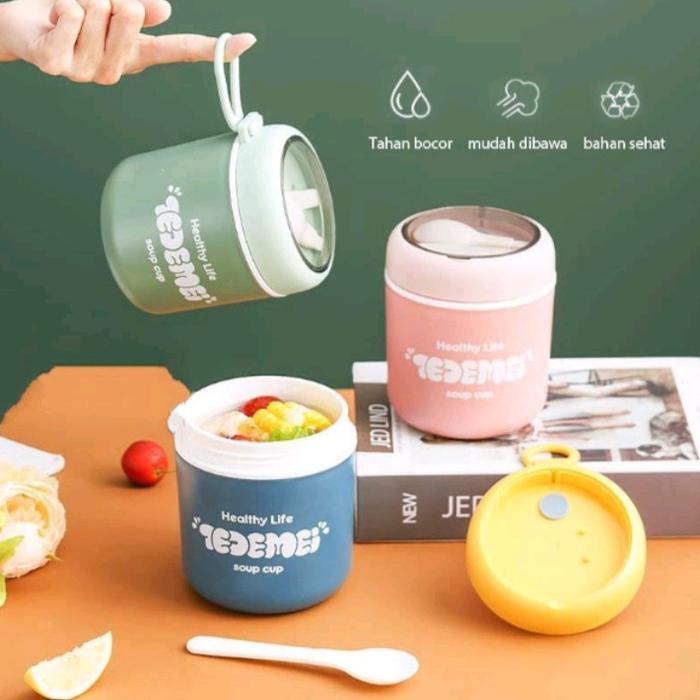 Gambar Soup cup lunch box paket 10pcs dari rojenahstore undefined Tokopedia