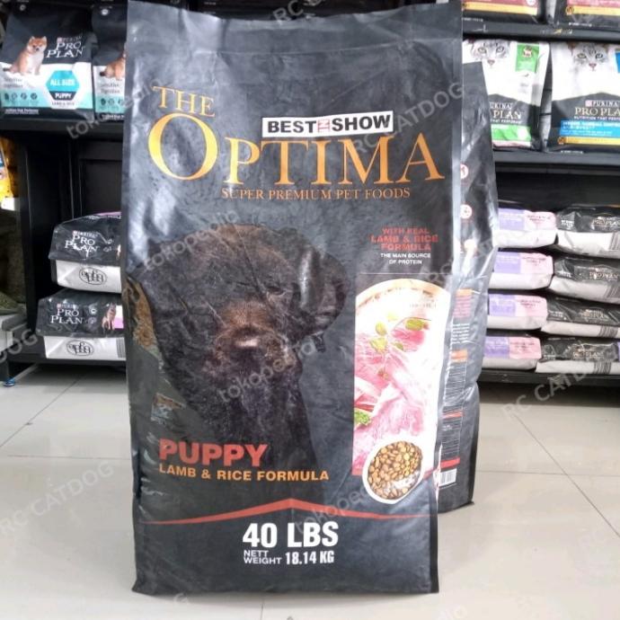Optima Puppy Lamb Rice Formula 1814kg Dog Food Grab Gojek