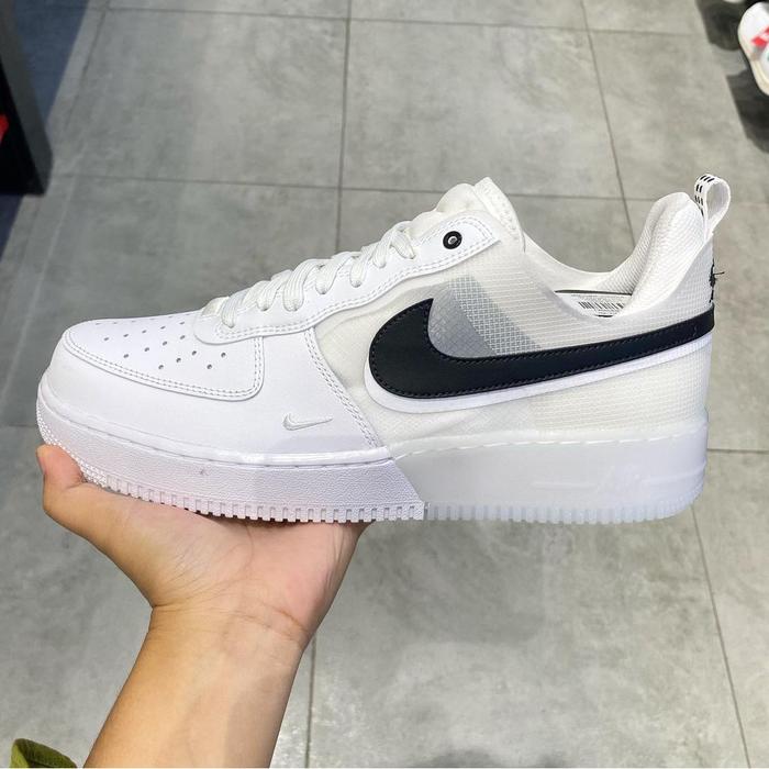 Nike Air Force React White Black Original Authentic