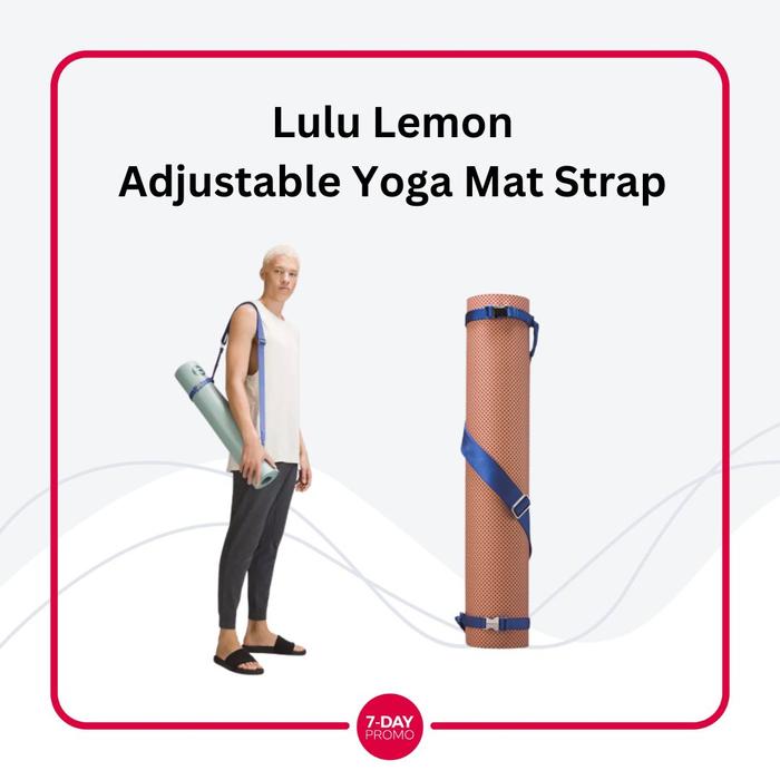 Gambar Lululemon Adjustable Yoga Mat Strap - Wild Indigo dari 7daypromo undefined Tokopedia