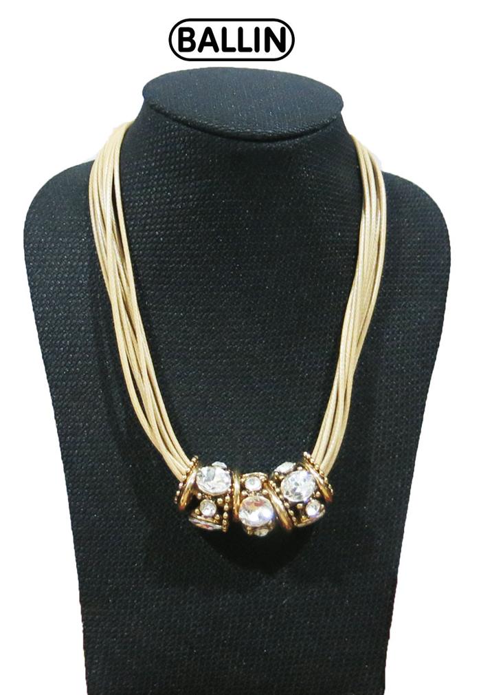 Gambar Ballin Kalung Wanita / Kalung Fashion / Kalung Choker Jeza Necklaces - 2 dari Ballin ID undefined Tokopedia