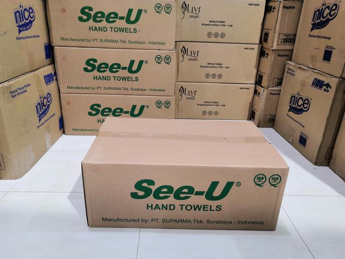 Gambar Tissue See-U Handtowel Econo, Isi 20 Packs / Karton dari Dunia Tissue Store undefined Tokopedia