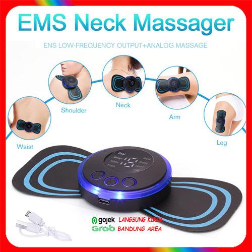 Gambar Alat Pijat Mini Portable / EMS Leher Neck Cervical Massager Stimulator dari DakenShopp undefined Tokopedia