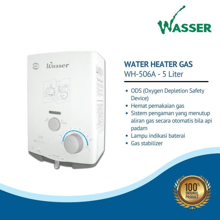 Jual Water Heater Wasser WH-506 A Pemanas Air Panas Rumah Tangga - Kota  Bandung - Solusirumahku | Tokopedia
