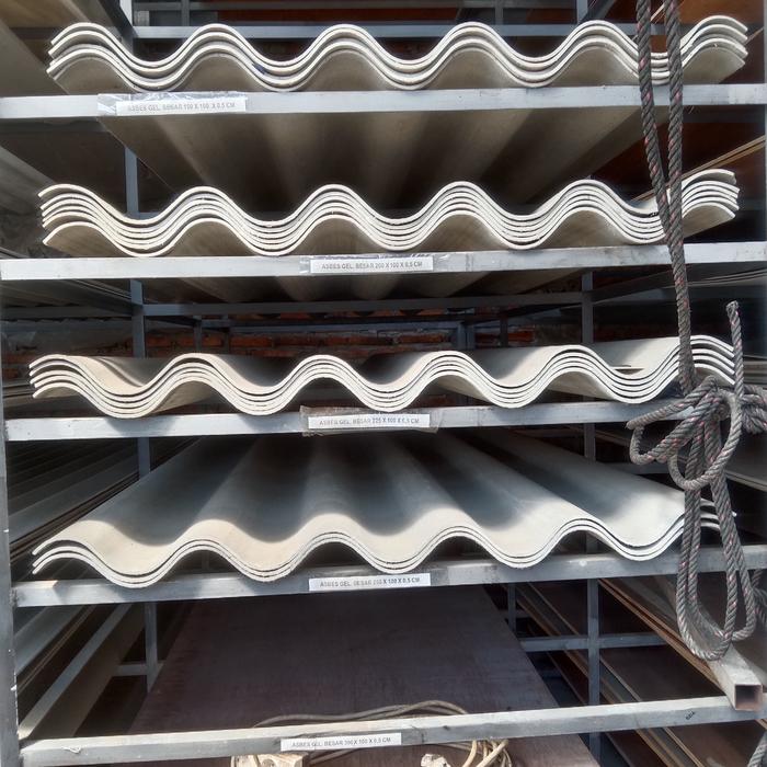 Gambar Asbes Gelombang Besar Gresik 0,5 x 100 x 2,5 mtr Murah dari Bangun Rejeki 2 undefined Tokopedia
