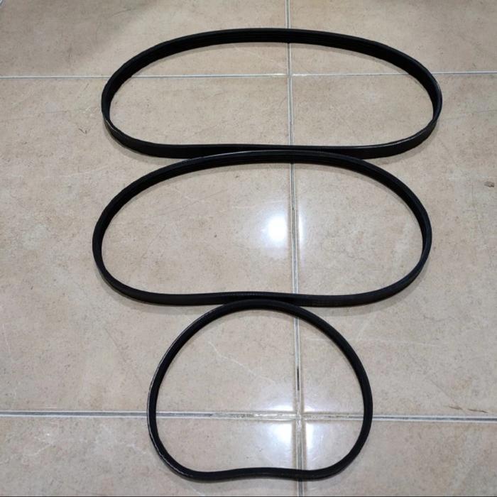 Gambar fanbelt fullset Geely Panda LC MK Cross dari TOKO STAR MOTOR KEBUMEN undefined Tokopedia