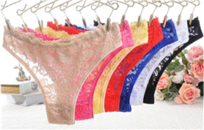 Gambar GS.3306.TI2. - CELANA G-STRING LACE SEXY - Merah, Free size/ M dari Ella'secret undefined Tokopedia