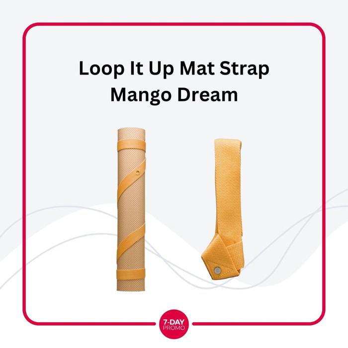 Gambar Lululemon Loop It Up Yoga Mat Strap - Mango Dream dari 7daypromo undefined Tokopedia
