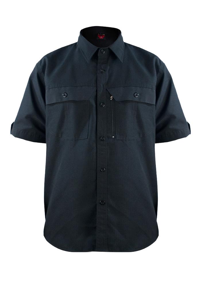 Gambar JAVA SEVEN KEMEJA TANGAN PENDEK PRIA - RIPSTOP - Hitam, L dari Java Seven Store undefined Tokopedia