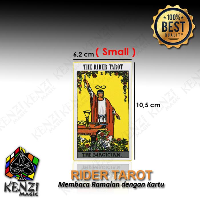 Gambar Rider Tarot - Kartu Tarot - Kartu Ramal - Kartu Ramalan - Kartu Sulap - Small dari TOKO SULAP KENZI undefined Tokopedia