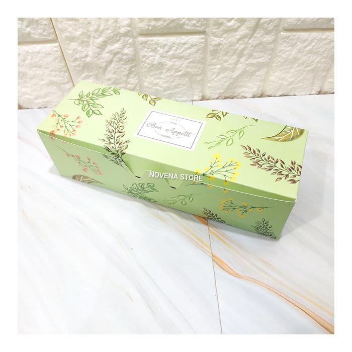 Gambar BOX KOTAK KUE BOLU COOKIES DUS KEMASAN NASTAR TAIWAN - Hijau dari TOKO NOVENA STORE undefined Tokopedia