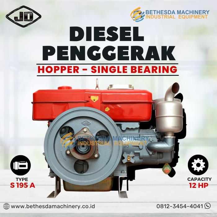 Gambar Mesin Jiang Dong Diesel 12 HP Engine Solar 12 PK - S 195 - S 195 B2 / 12HP dari Engineering Machine undefined Tokopedia