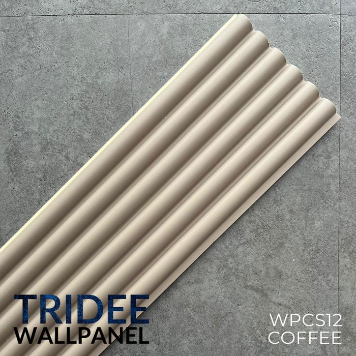 Gambar LUNE SERIES PANEL WPCS | TRIDEE WALLPANEL - COFFEE, 150CM dari Tridee Wallpaper undefined Tokopedia