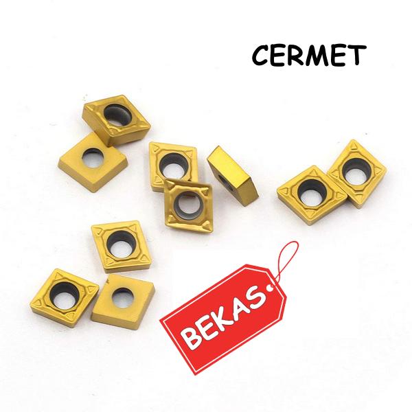 Gambar CCMT 06 | Insert Mata Bubut CCMT06 | Pisau Bubut | Chip Bubut Dalam - CCMT06-CERMET dari inpertek Technology undefined Tokopedia