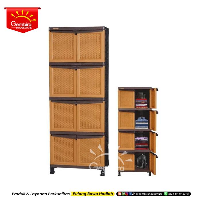 Gambar LEMARI KAIN PL NAP CRS XU48 dari Gembira Houseware undefined Tokopedia