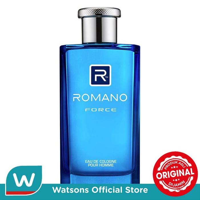Jual Original ROMANO Eau De Cologne Parfum Pria Force 100Ml Kab