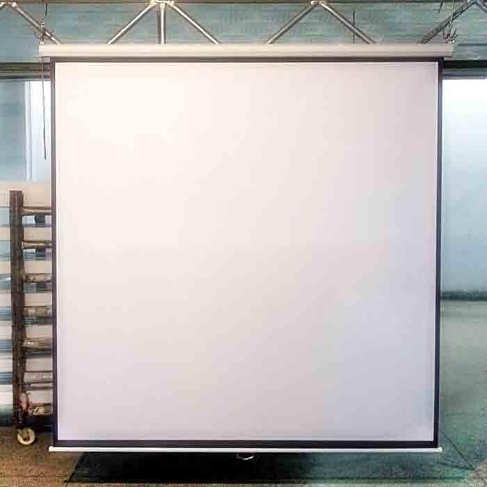 Gambar Layar Proyektor Gantung Manual - Screen Wall Tarik manual - 70 inchi dari Artha Pro undefined Tokopedia