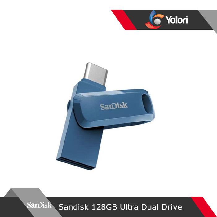 SanDisk 128GB Ultra Dual Drive Go – Chiavetta USB Type-C E USB-A Nero SDDC3-128G-G46