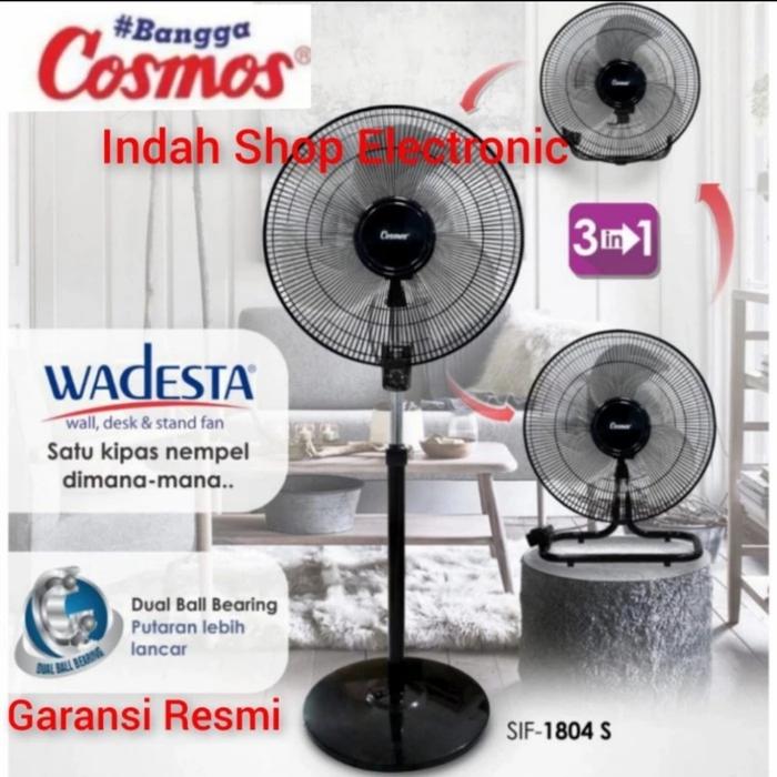 Gambar Kipas Angin Tornado Cosmos 18" 3in1/Cosmos SIF -1804 S Baling Besi - SBF 1802 dari Indah Shop Electronic undefined Tokopedia